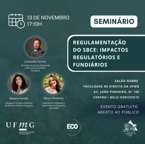 Regulamentação do SBCE: Impactos regultórios e fundiários
