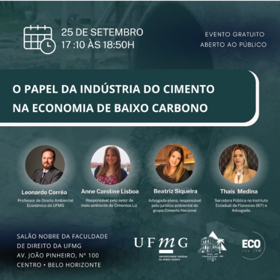 O papel da indústria do cimento na economia de baixo carbono