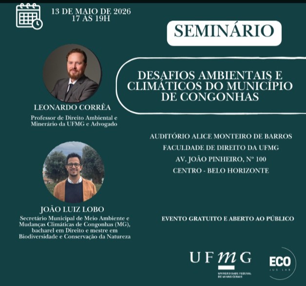 Desafios ambientais climáticos do município de Congonhas